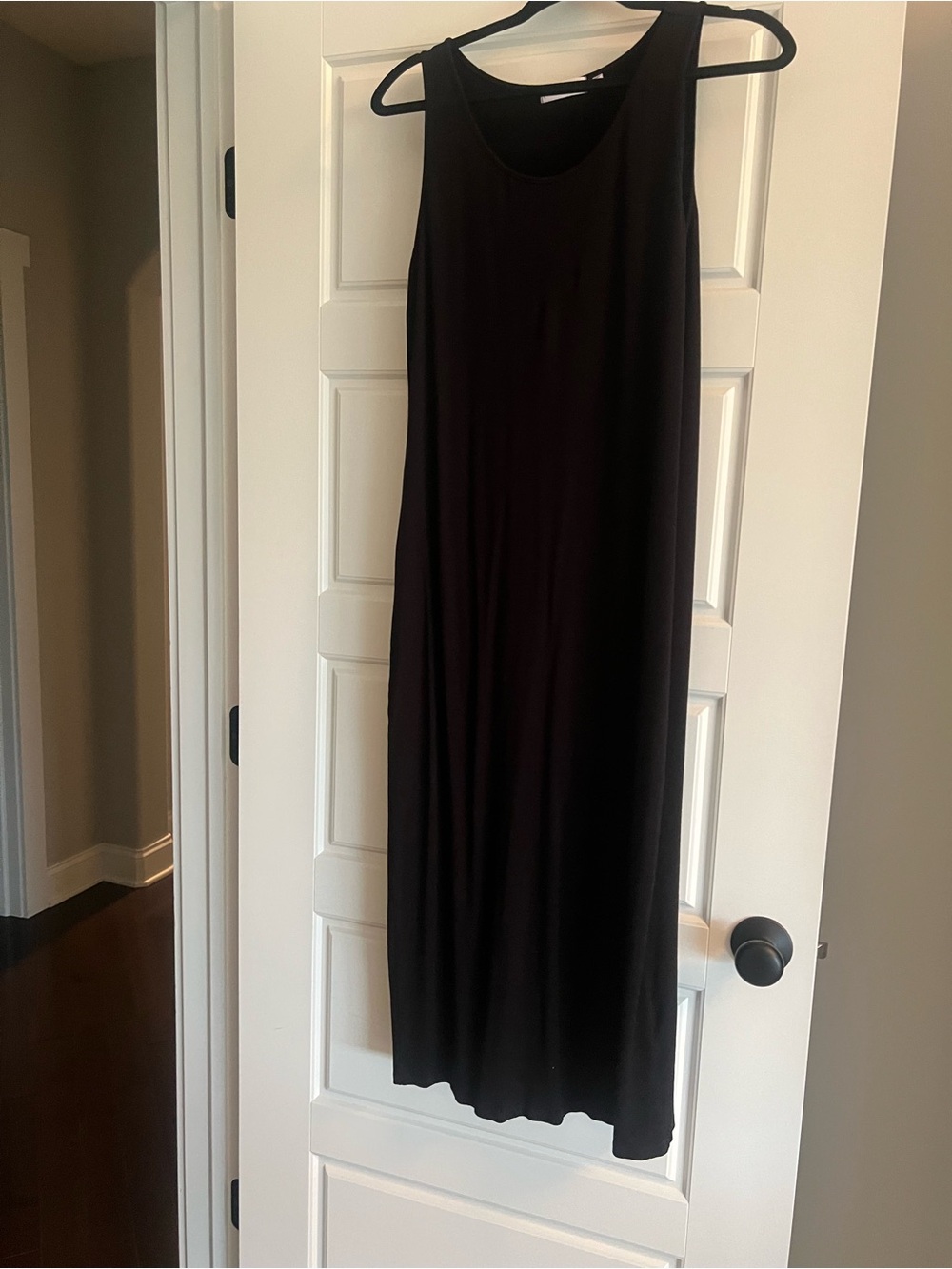 Habitat Black Sleeveless Maxi Dress